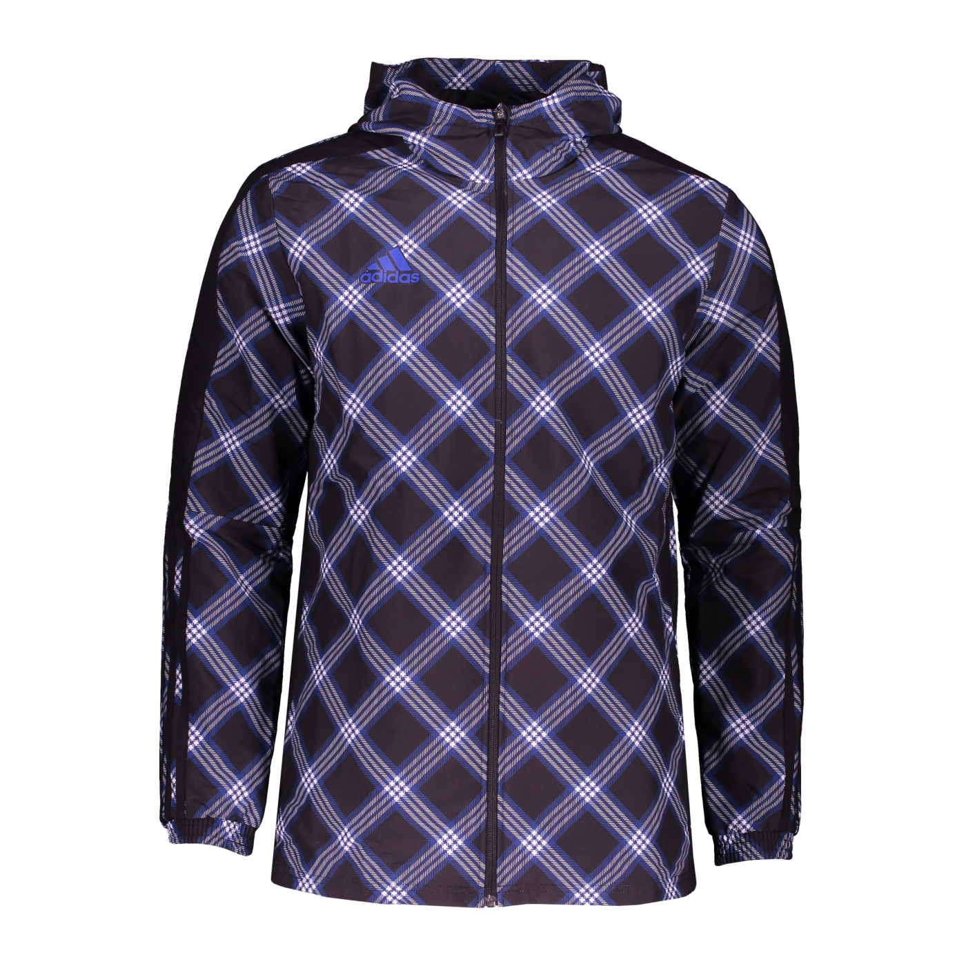 adidas Tiro WB WR Jacke Schwarz Blau