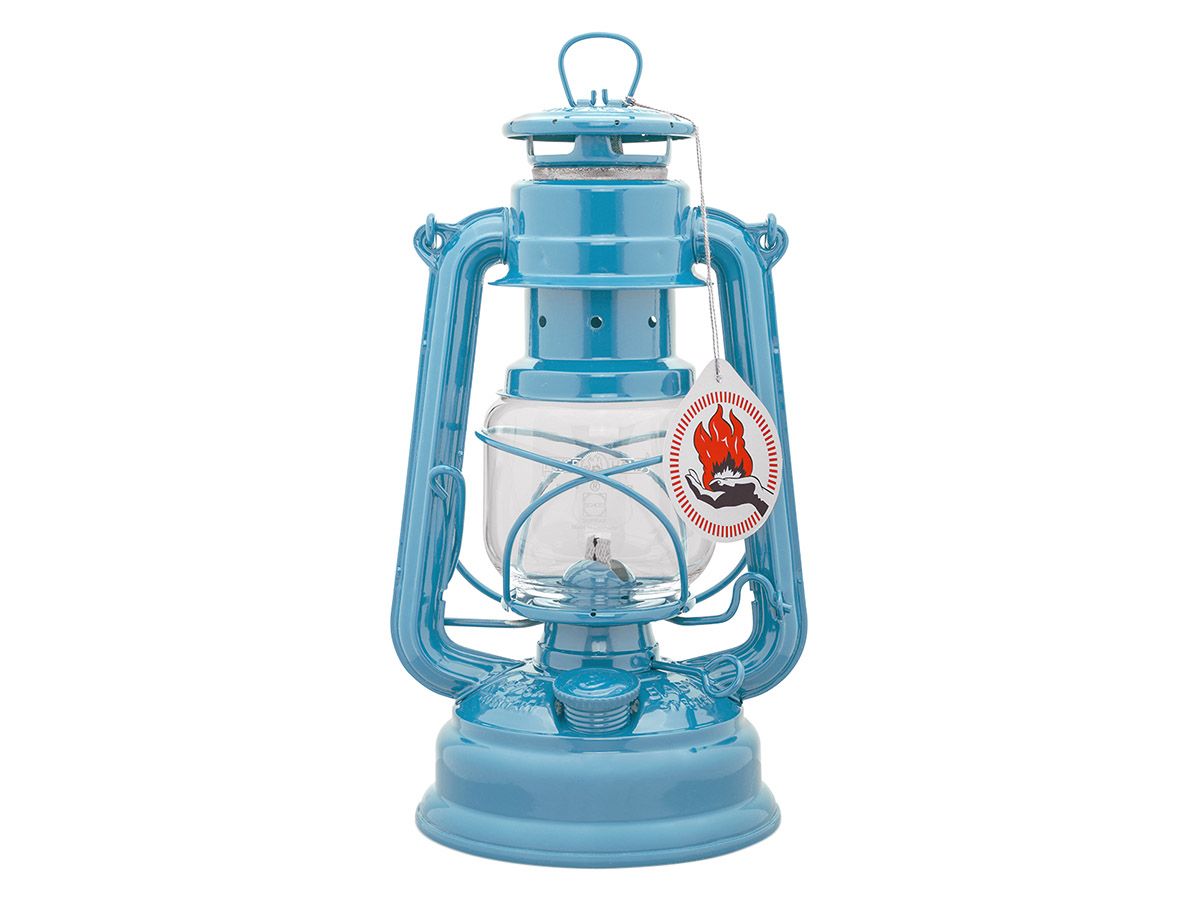 Feuerhand Baby Special 276 Pastel Blue Sturmlaterne