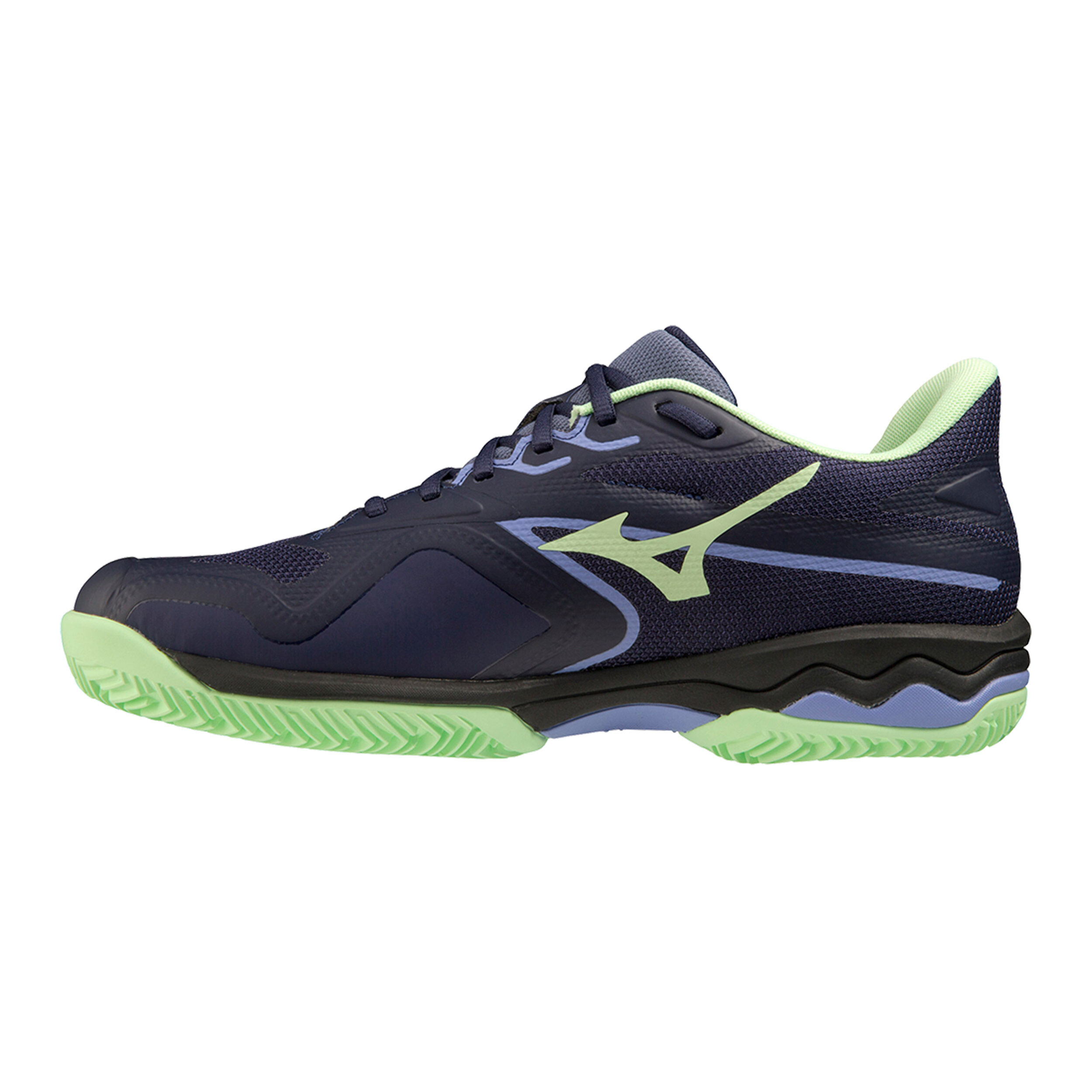 Wave Exceed Light 2 Padelschuh Herren - Dunkelblau, Hellgrün
