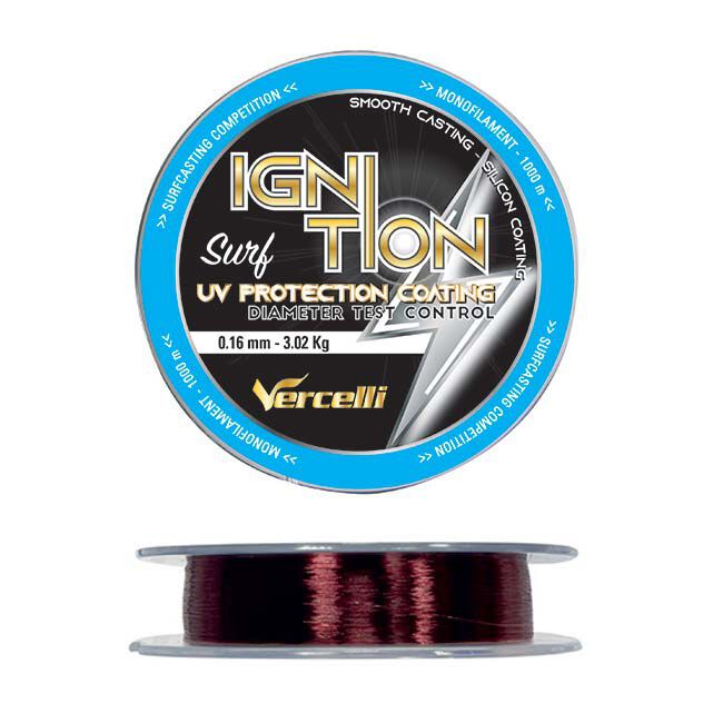 1000 m cievka nylonu Vercelli Ignition
