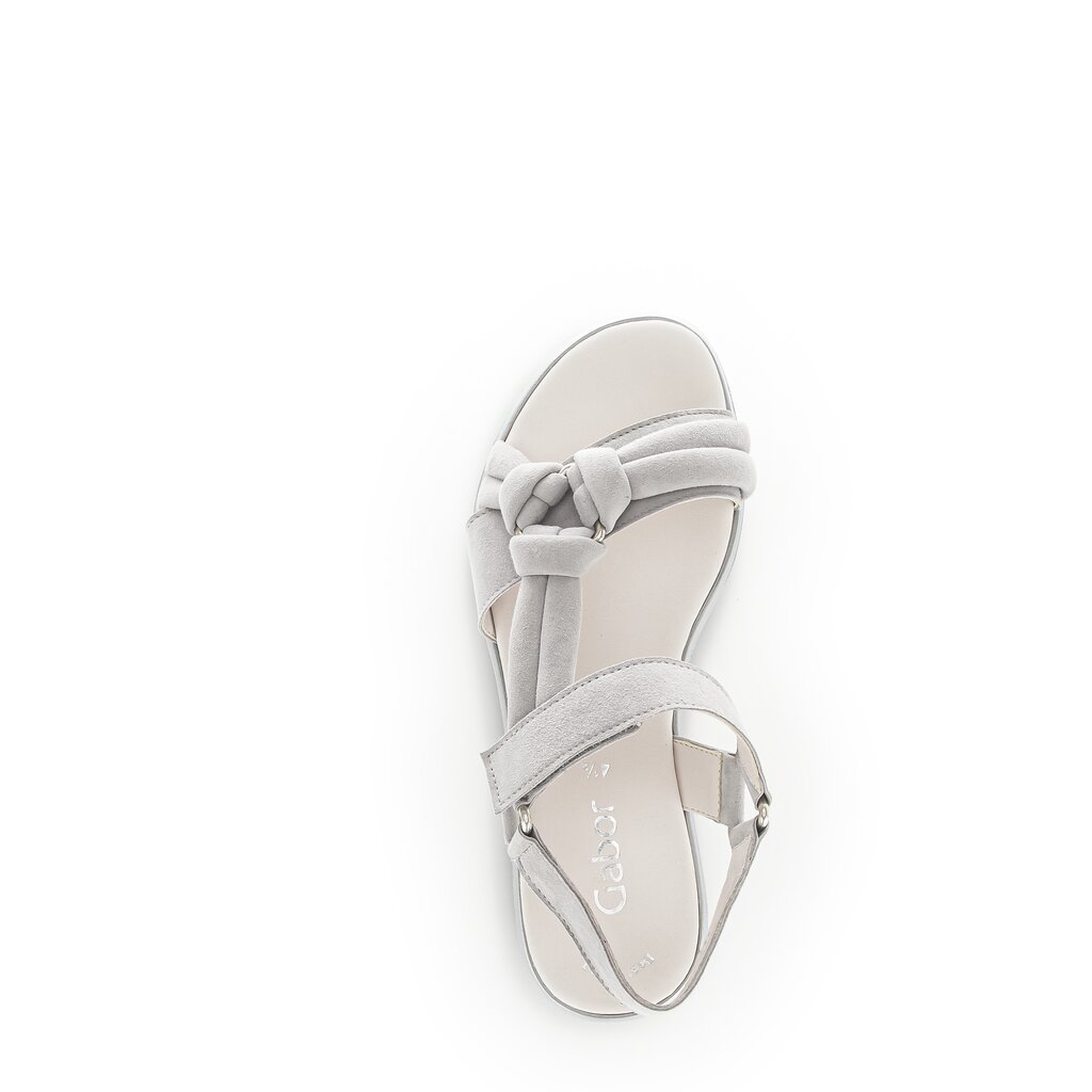 Gabor fashion Plateau Sandale grau