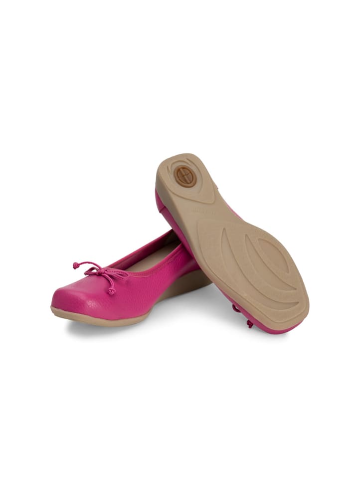 VITAFORM Hirschleder Ballerinas in fuchsia günstig kaufen