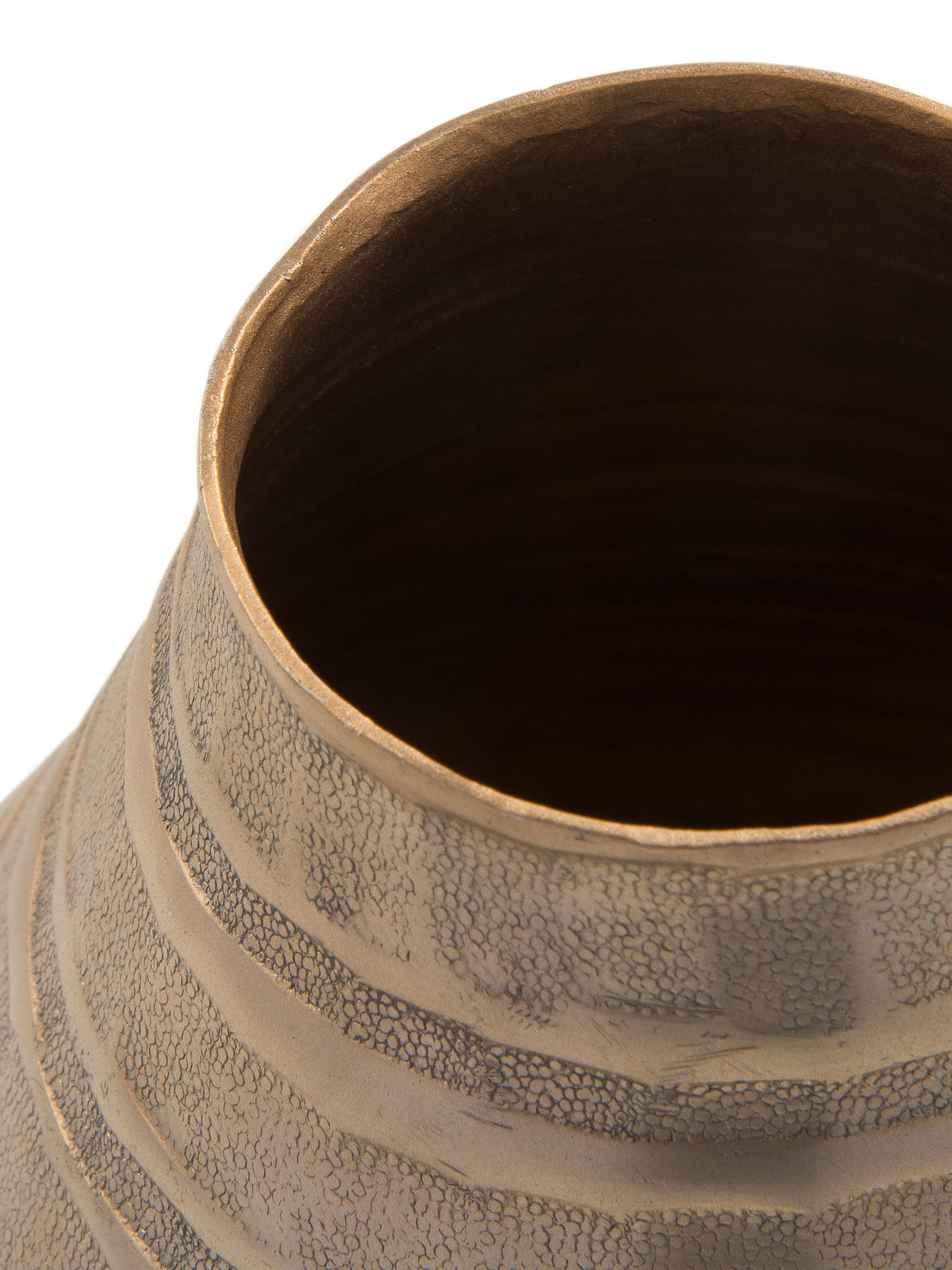 Buggler Deko-Vase, Gold