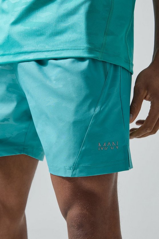Man Active 5 Inch Camouflage Shorts
