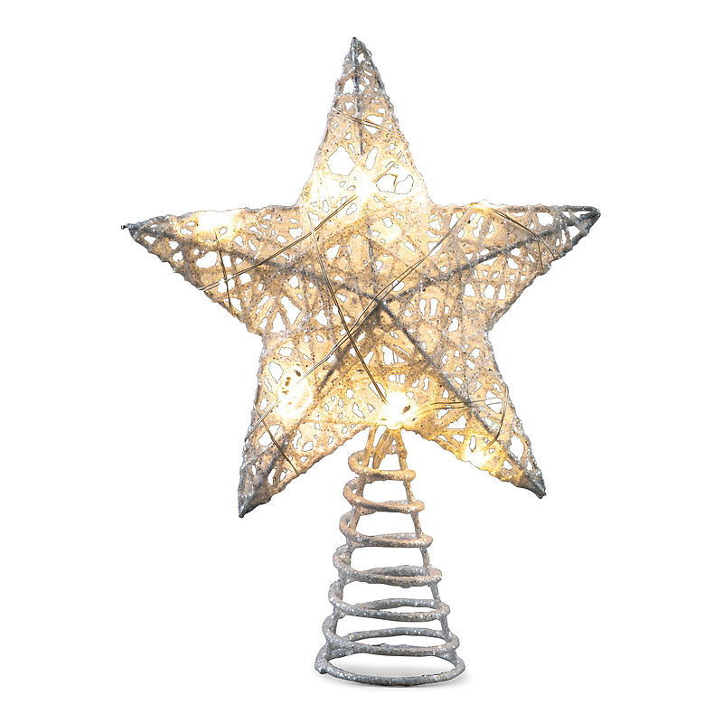 Light IT Toppstjerne 10 LED-lys Diameter 15 cm, batteridrevet