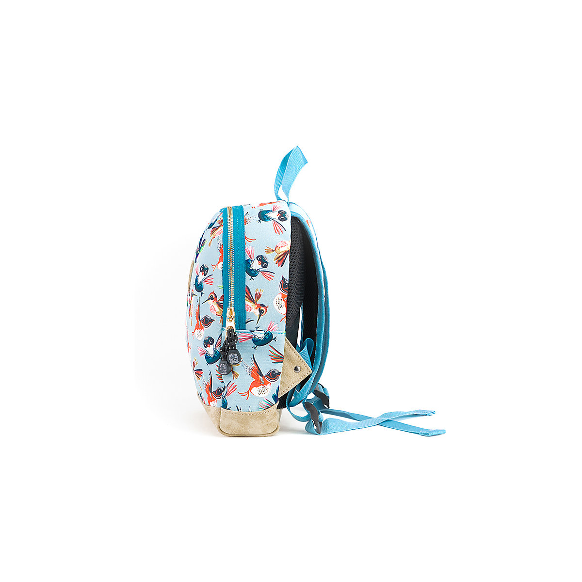 Kinderrucksack XS Birds Dusty Blue