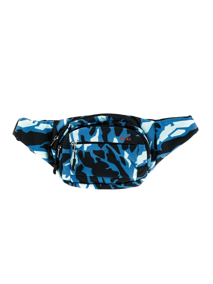 COFI 1453 Umhängetasche aus Polyester Gürteltasche mit 3 Fächern sicherer in Motiv1 günstig kaufen onesize