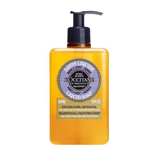 L'Occitane Sheaekstrakt Lavendel Flydende Hånd- og Kropssæbe 500 ml
