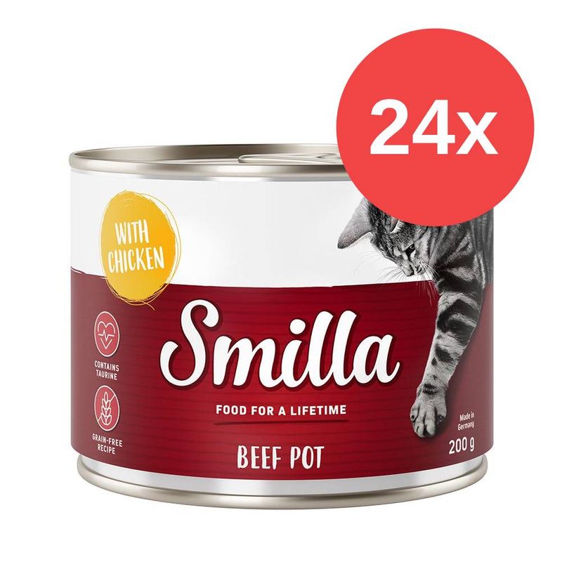 Sparpaket Smilla Rindtöpfchen 24 x 200 g zu TOP-Preisen | bitiba