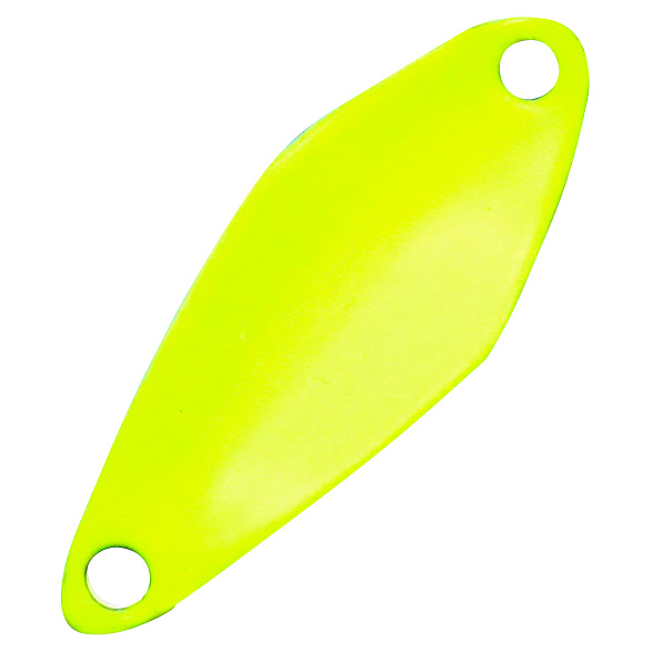 FTM Trout Spoon Tremo (2,3 g, Grün/Schwarz, Gelb UV)