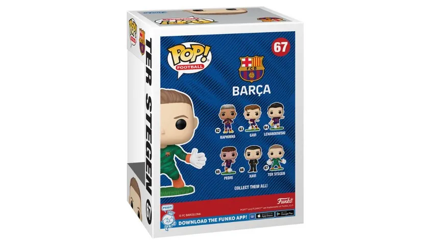 Funko - POP! - Football: Barcelona - Ter Stegen Vinyl
