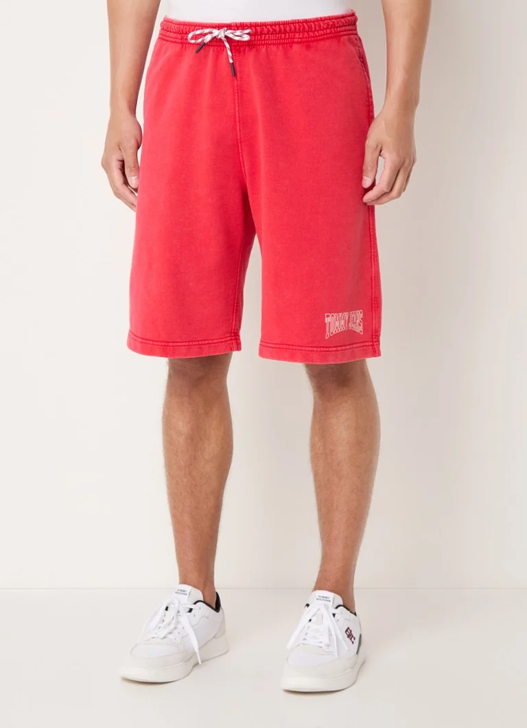 Tommy Hilfiger Archive brīva piegriezuma sporta šorti ar logotipu