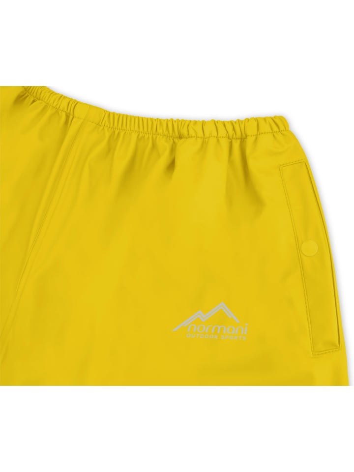 Normani Outdoor Sports Kinder Regenhose York in Gelb günstig kaufen