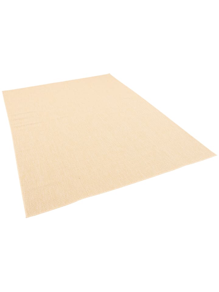 Pergamon In & Outdoor Teppich Flachgewebe Valencia Mix in Honig günstig kaufen