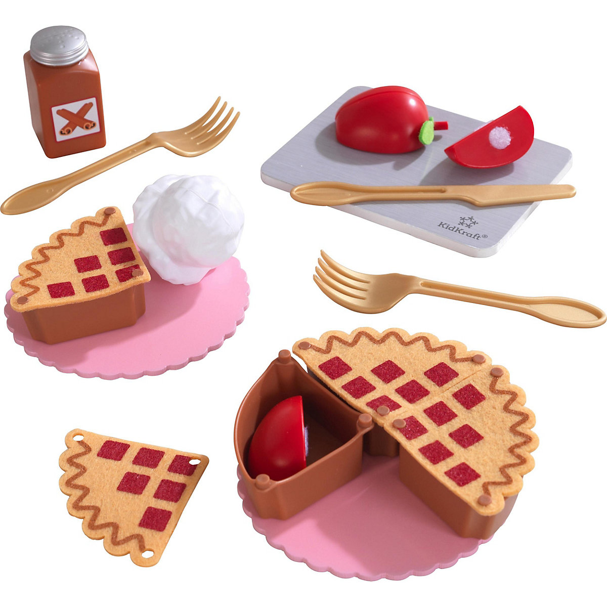Create & Cook™: Apfelkuchen - Spielzeuglebensmittelset, Zubehör für Spielküchen