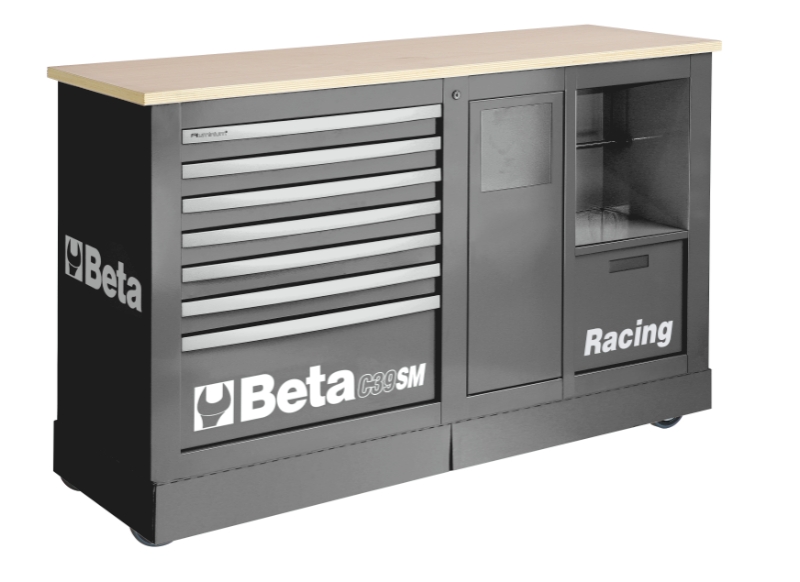 Beta 039390002 C39SM-G Ειδικό καρότσι εργαλείων, τύπου Racing SM