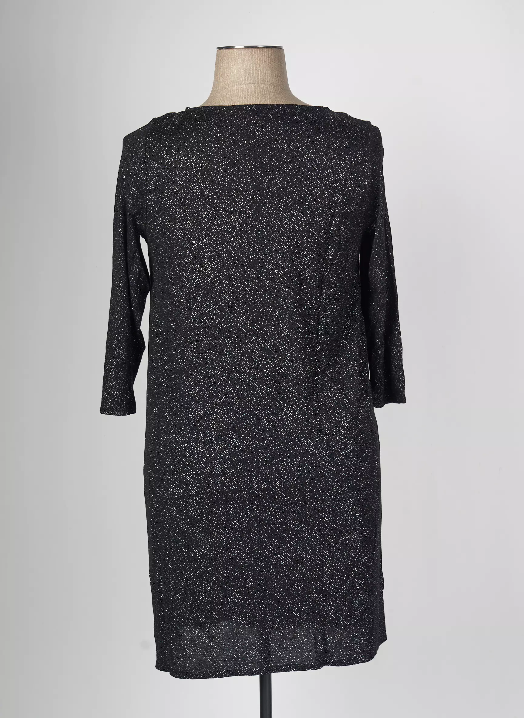 K D London Robes Mi Longues Femme couleur noir