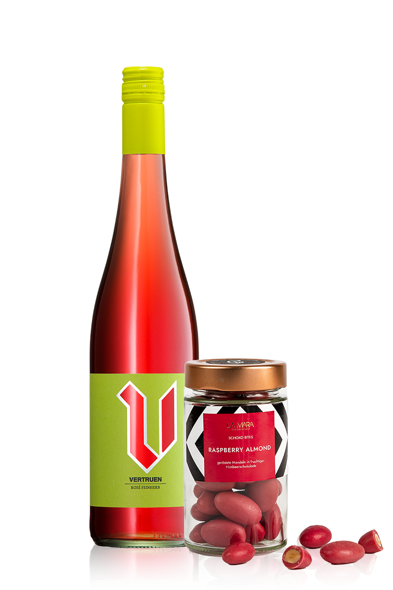 Schoko und Vino: Almond La Mara Chocolaterie