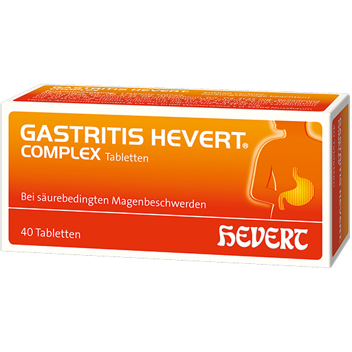 GASTRITIS HEVERT Complex Tabletten  40 St  Tabletten