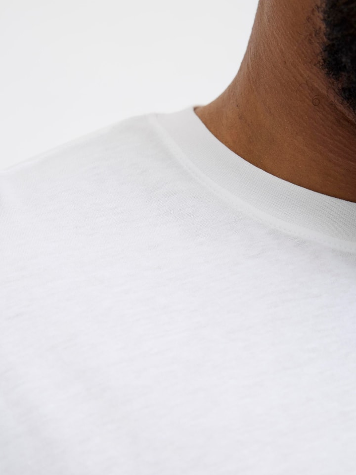 JACK & JONES PLUS T-shirt in Bright White günstig kaufen