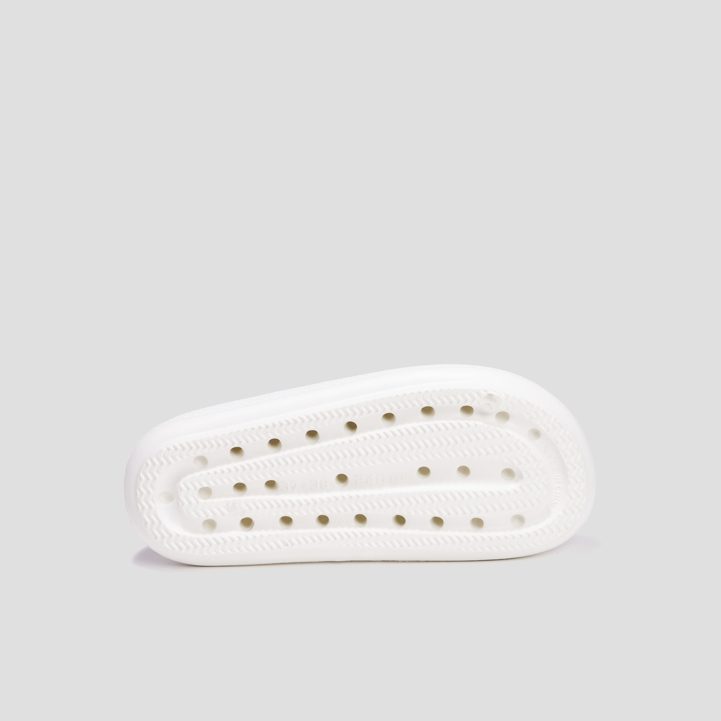 Mules compensées matelassés Wamea Beach blanc femme | La Halle