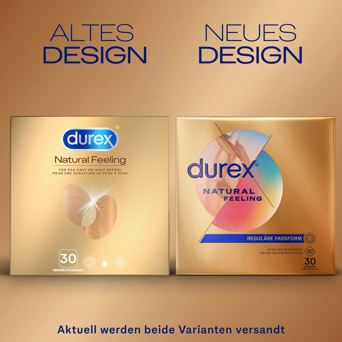 Kondome Natural Feeling, latexfrei, Breite 56mm, 30 St