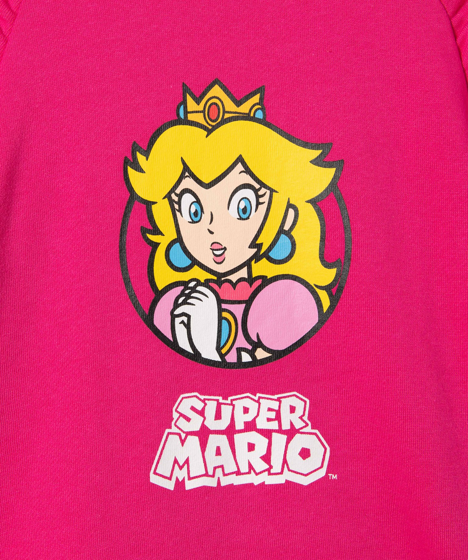 Sweat fille avec motif Princesse Peach - Super Mario rose | GEMO