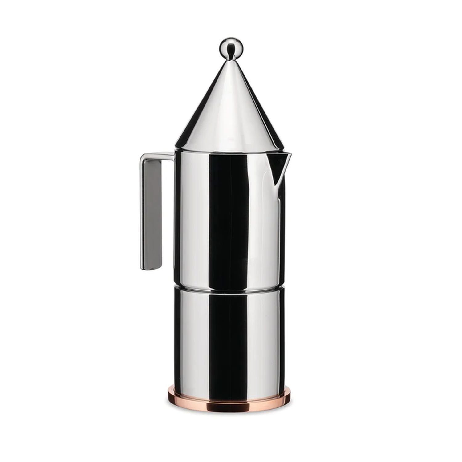Alessi Espressokocher La Conica für 3 Tassen, 0,15l Kaffeekanne
