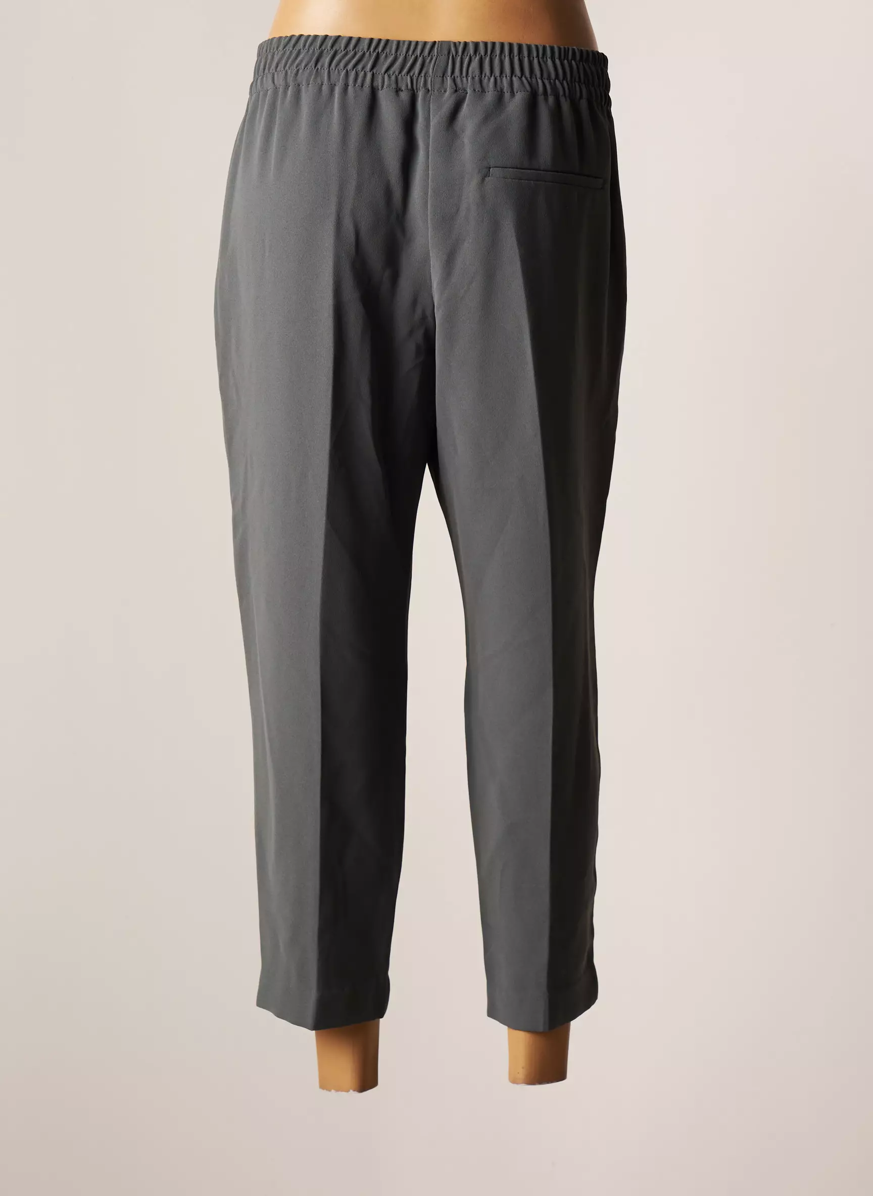 Mango Pantalon7 8 Femme couleur vert