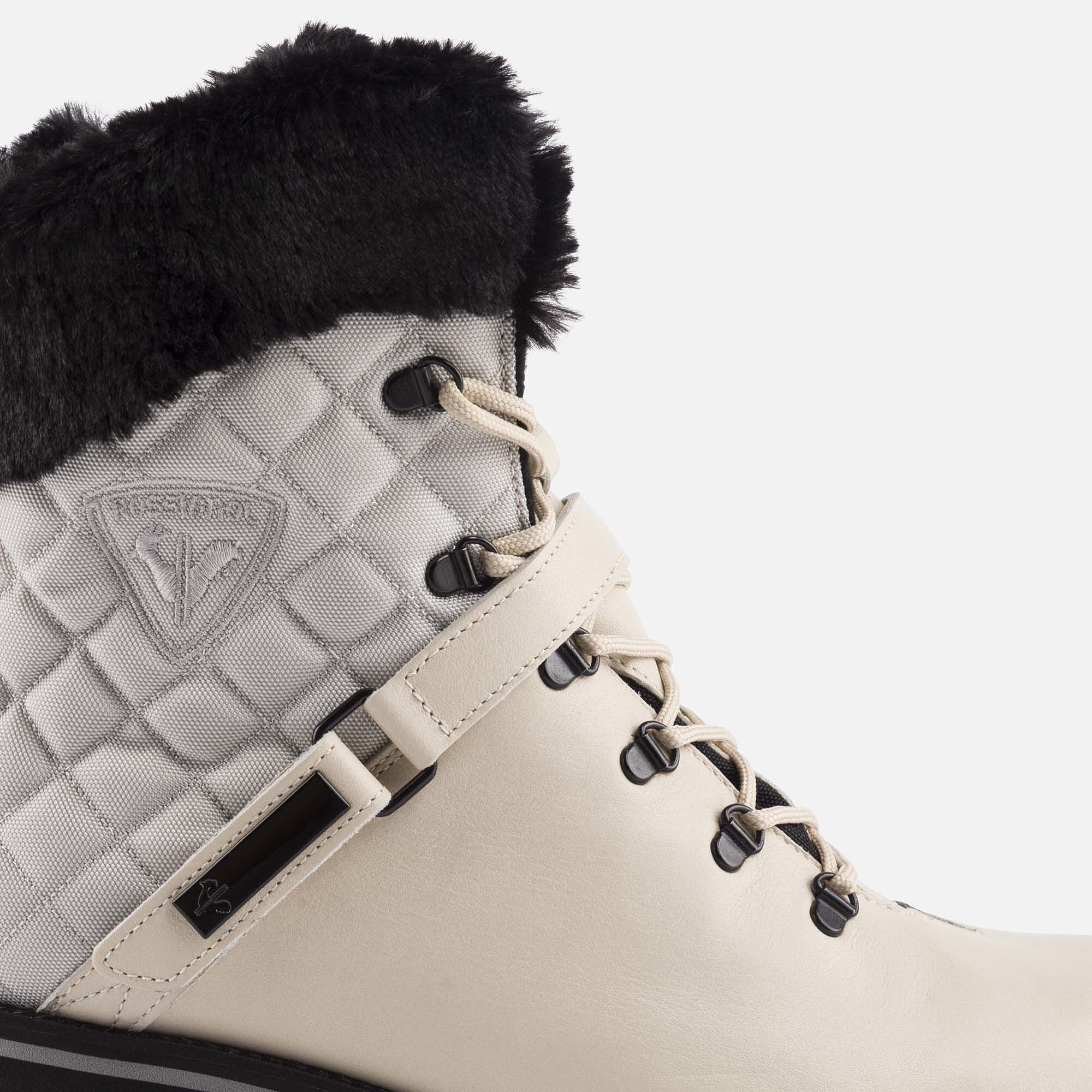 Bottines Megève beige femme