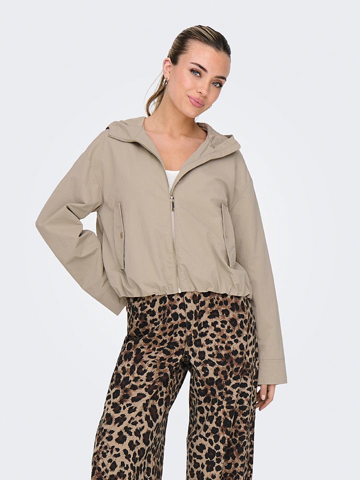 ONLY Übergangsjacke in Beige günstig kaufen
