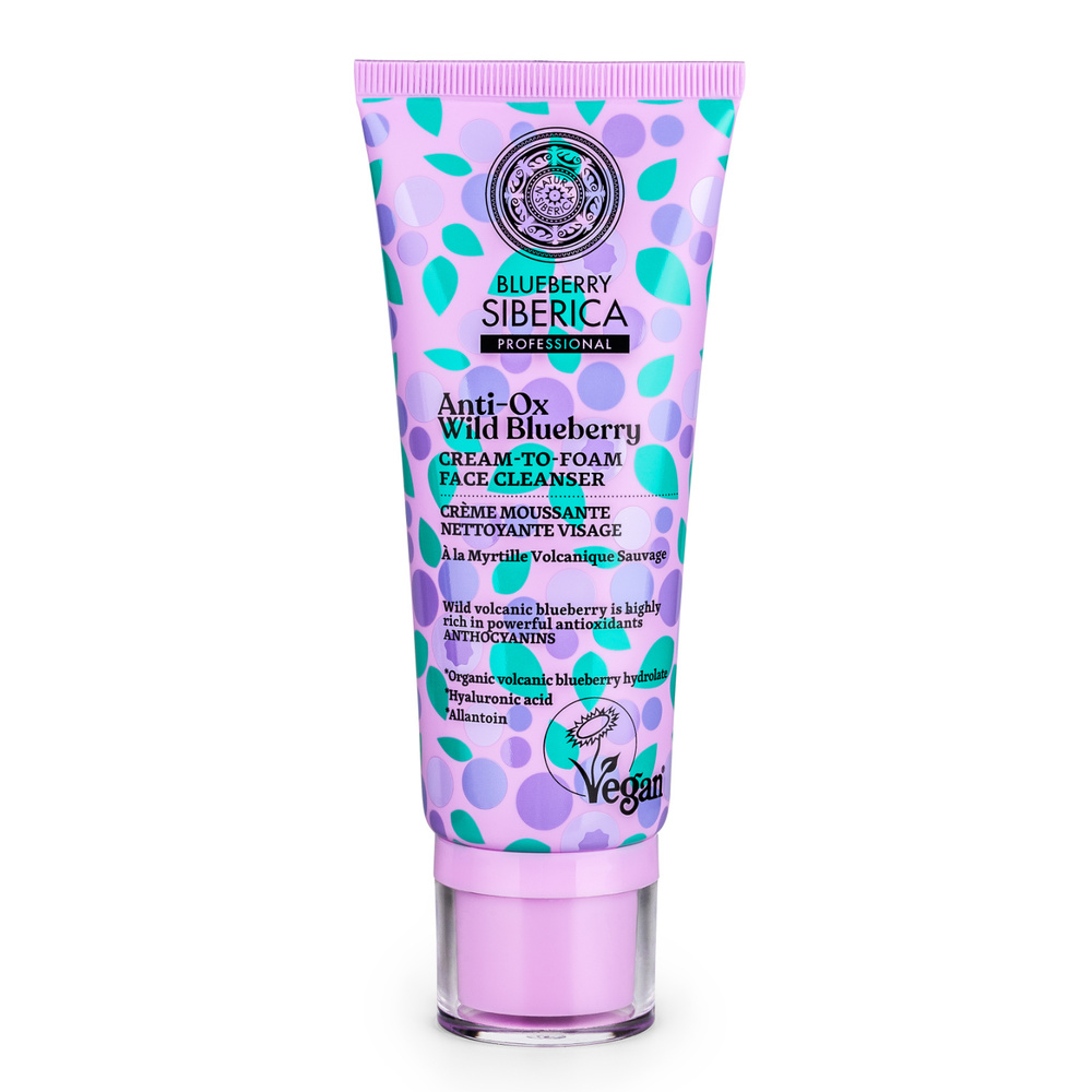 Natura Sibérica Crème Moussante Visage Nettoyant Visage