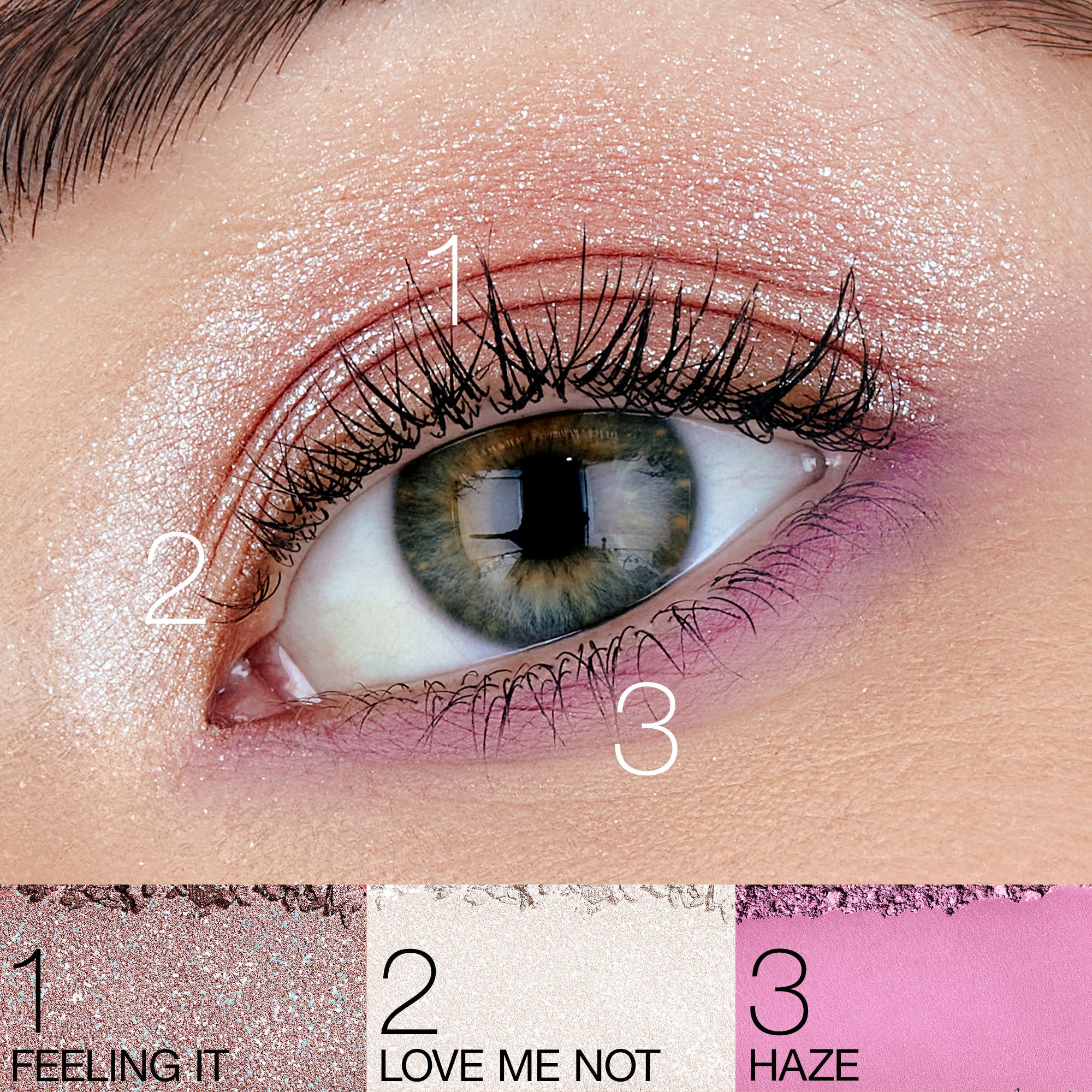 AFTERGLOW TEMPTING EYESHADOW PALETTE - Paleta cieni do powiek, Kompaktowy cień do powiek