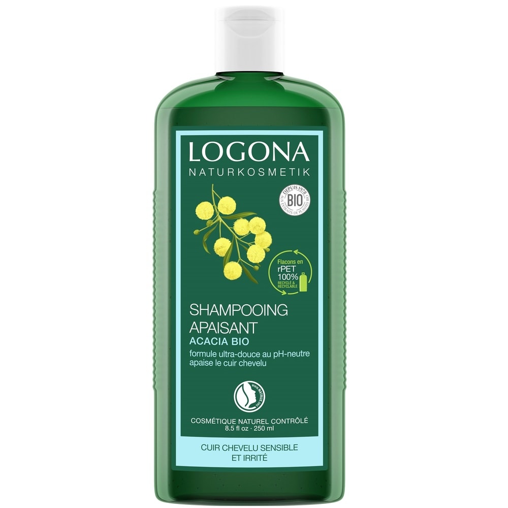 logona Shampooing apaisant à l'acacia bio 250ml Shampooings
