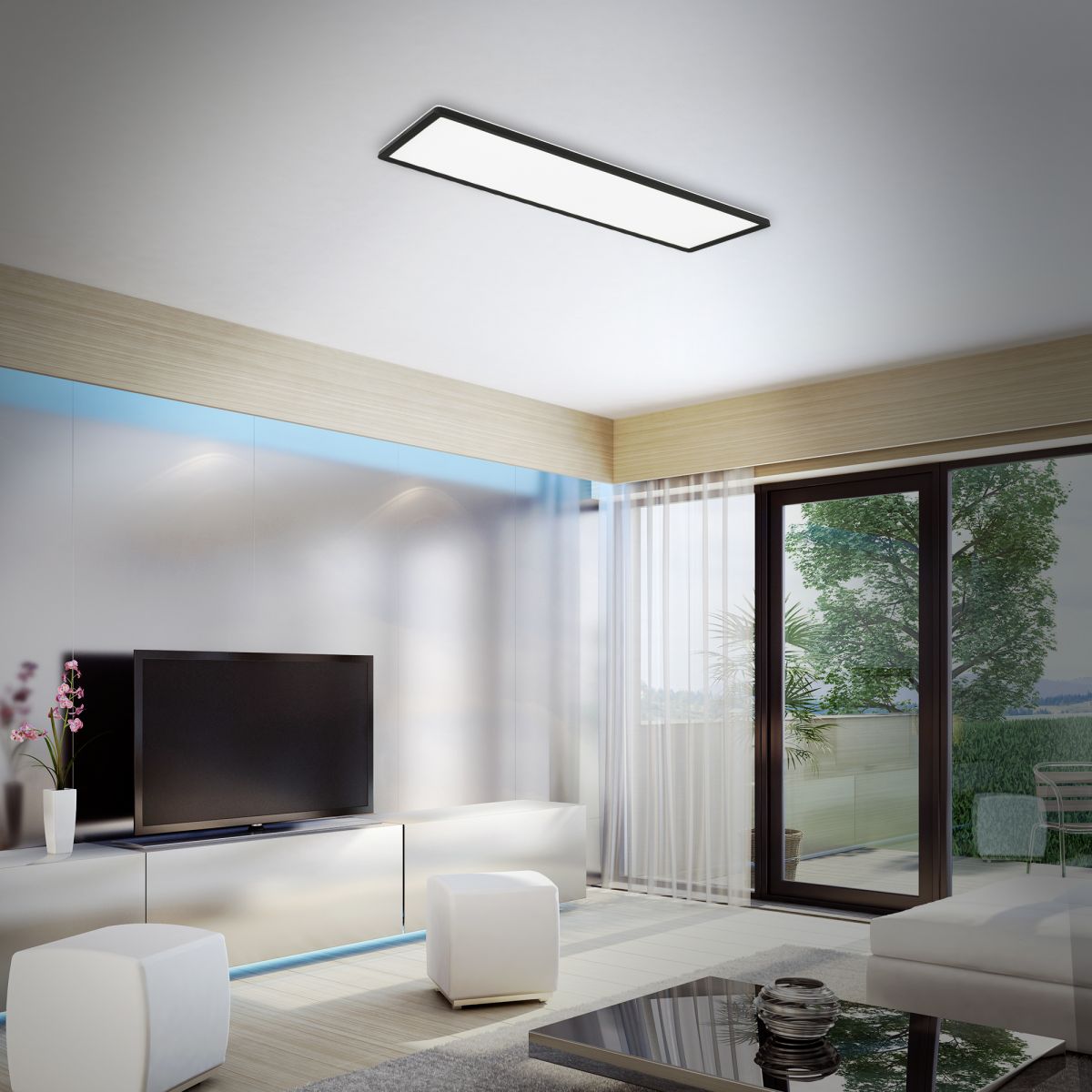 Briloner LED Deckenlampe Slim