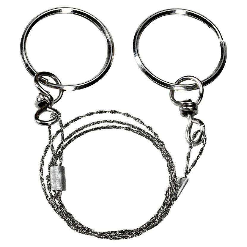 Commando Taschen-Drahtsöge mit Ringen