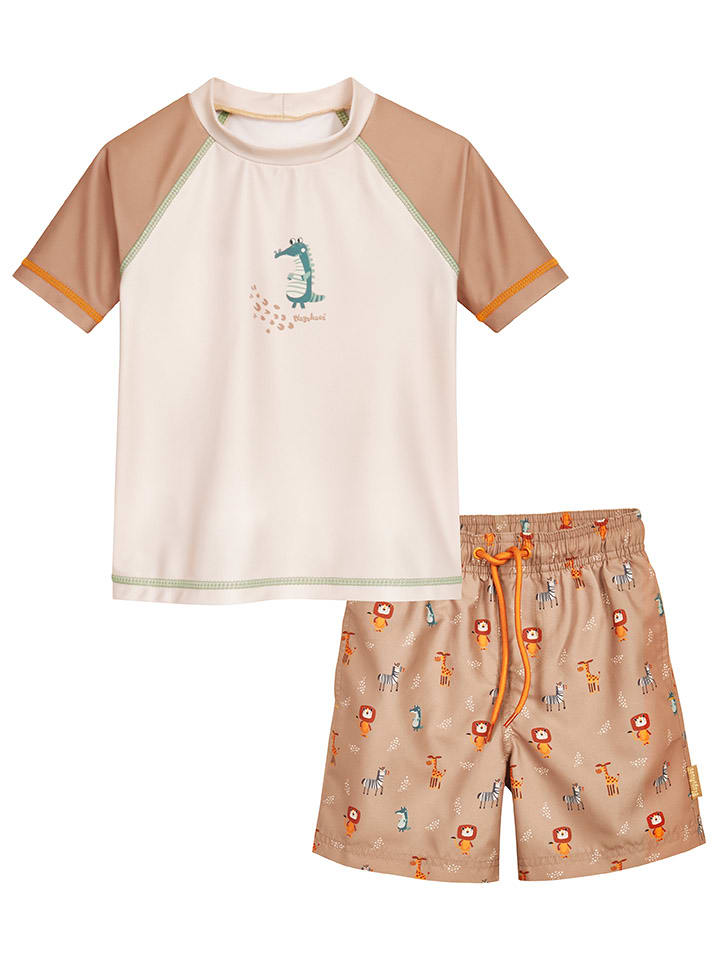 Playshoes 2tlg. Badeoutfit in Hellbraun/ Beige günstig kaufen