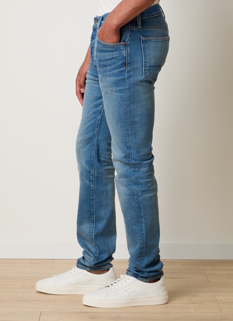 Τζιν Tom Ford Slim Fit με σχέδιο μεσαίου πλυσίματος