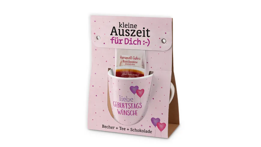 Geschenk für Dich Geschenkset kleine Auszeit Liebe Geburstagswünsche