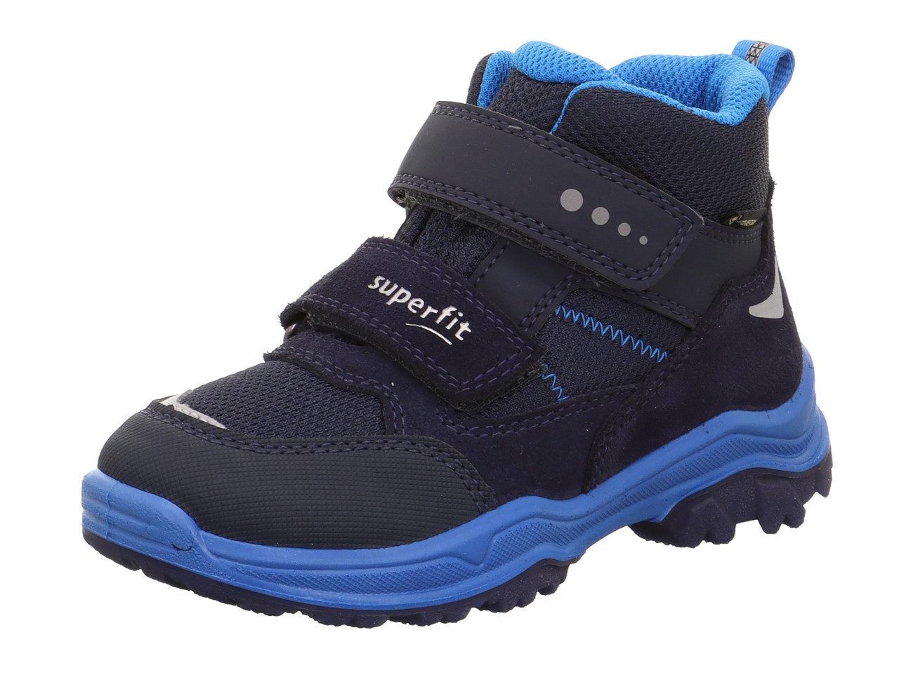 JUPITER - BlauBoots mit Klettverschluss
