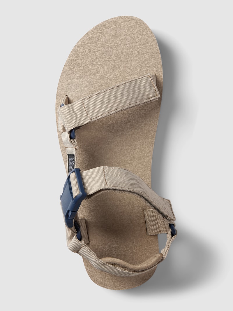 Sandalen mit Label-Patch Modell 'TAHOE' in taupe