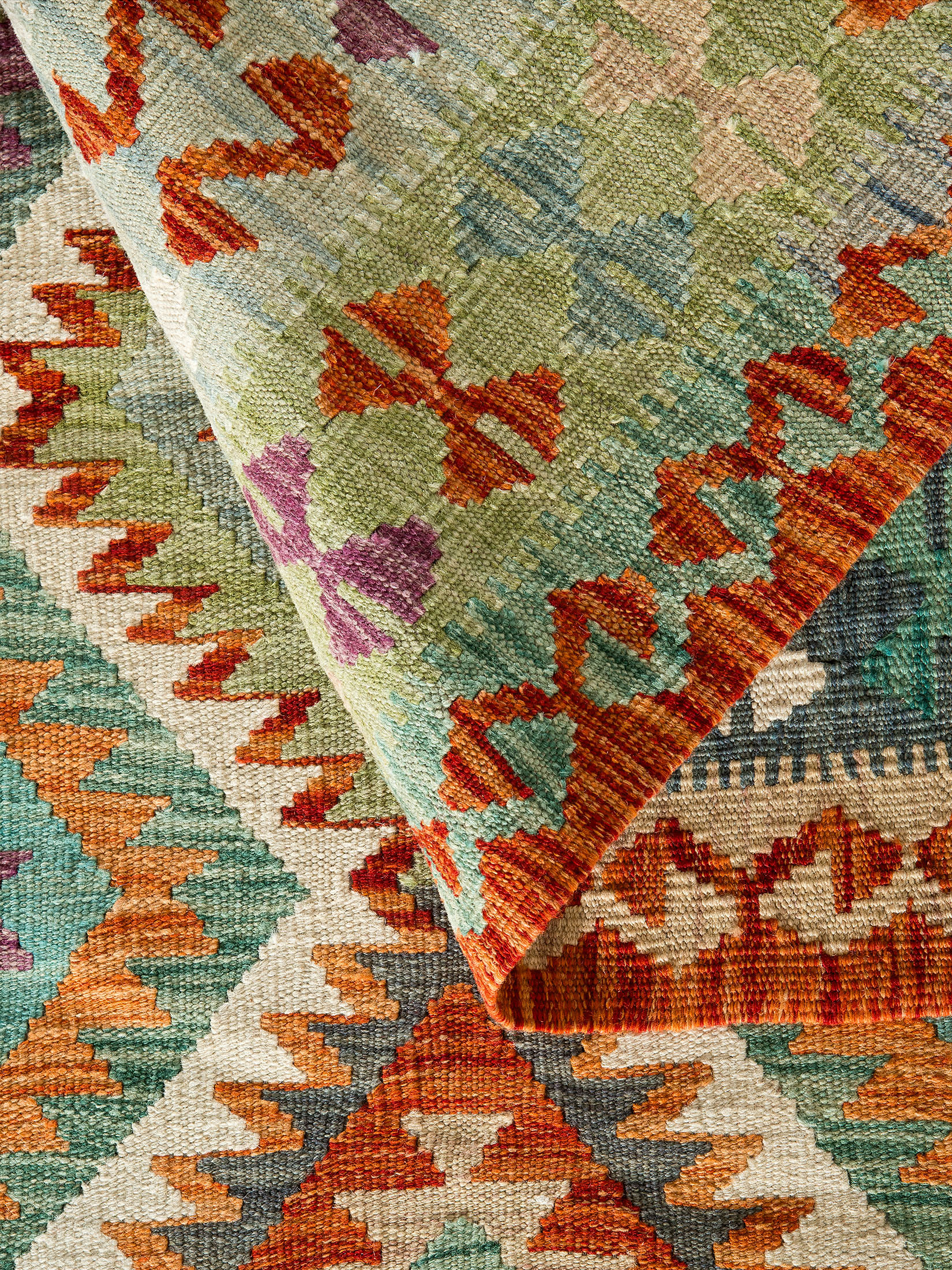 Afghan Kelim ca. 198 x 290 cm, Unikat / Einzelstück