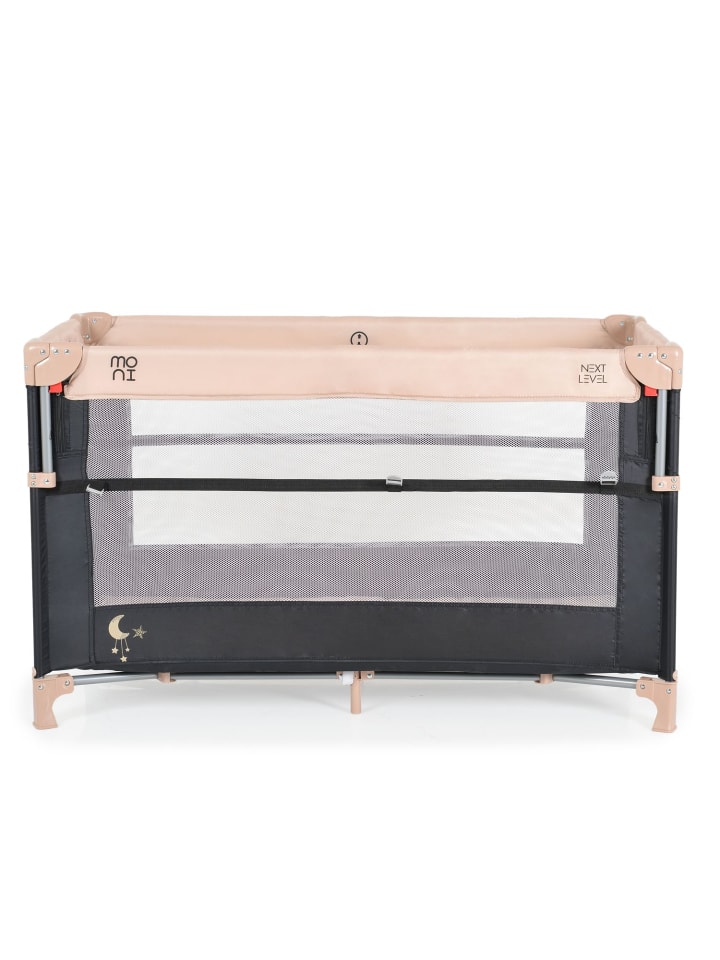 Moni Reisebett Next Level 2 Ebenen in natur günstig kaufen 60x120 cm
