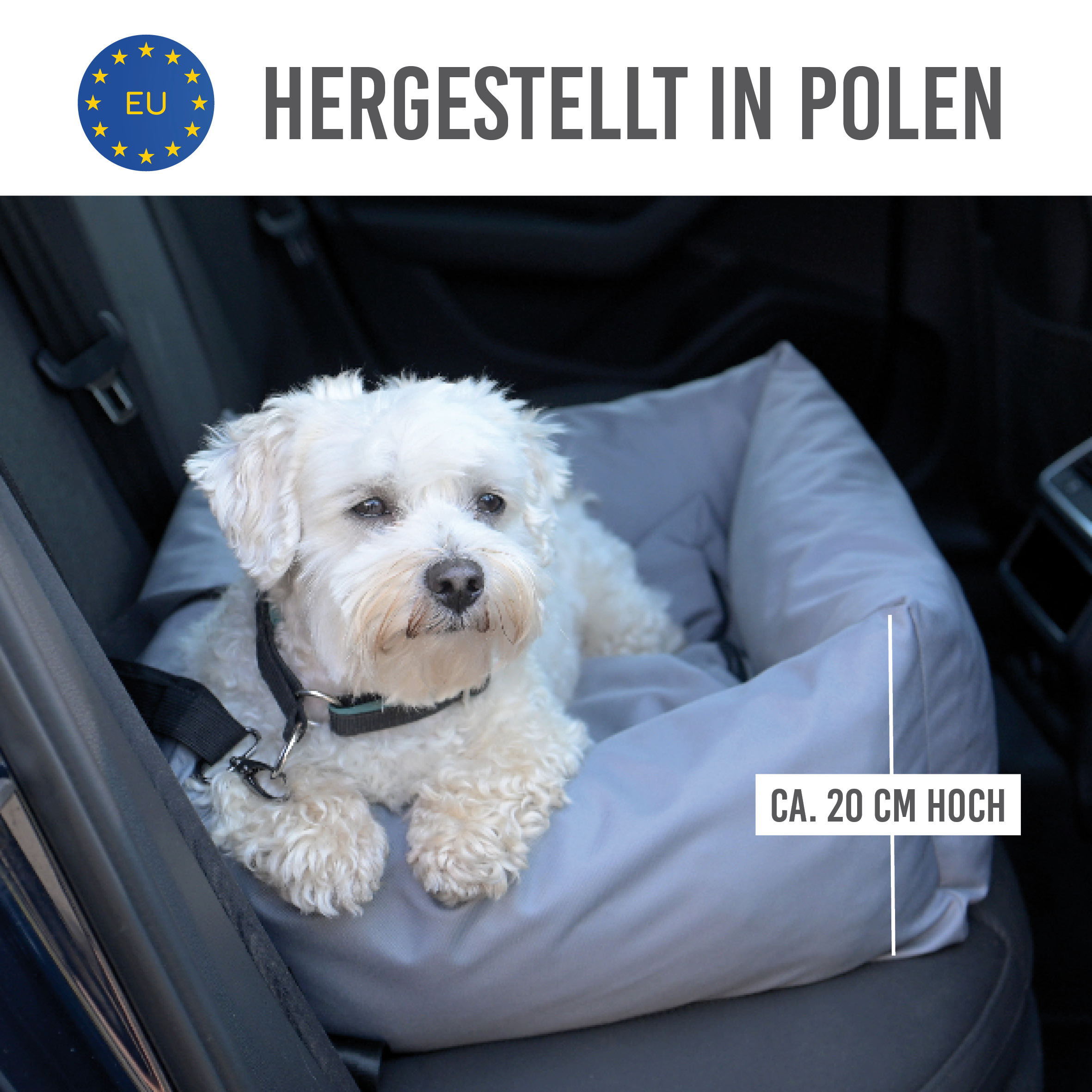 KaraLuna Autozubehör KaraLuna Autositz kleine Hunde