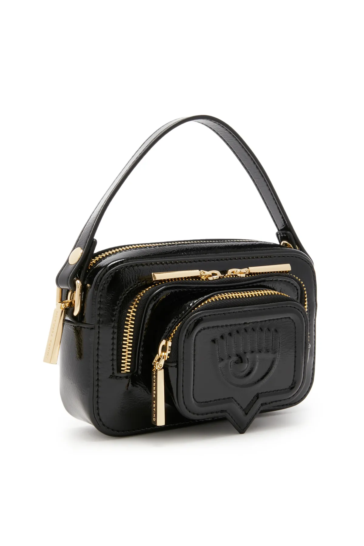 CHIARA FERRAGNI  Eyelike Damen Umhängetasche Schwarz 75sb4bf1-zs954-899