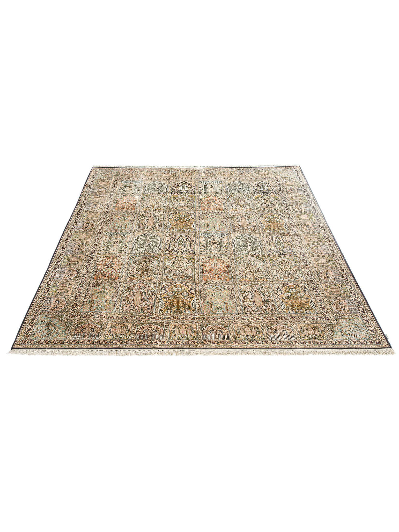 Kaschmir Seide 18/18 ca. 214 x 312 cm, Unikat / Einzelstück
