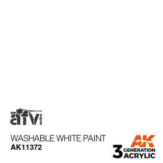 Washable White Paint (17 ml)