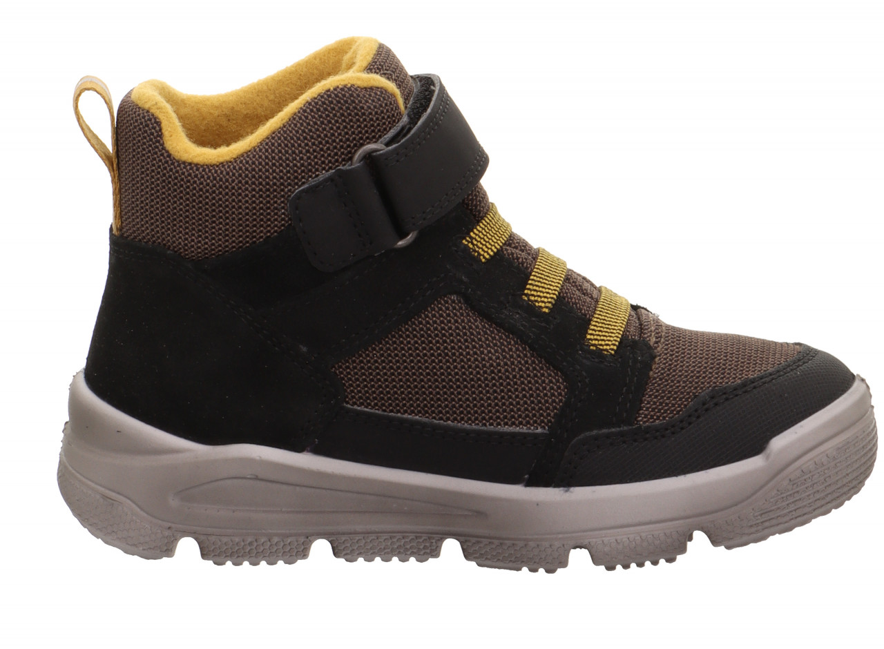 MARS - Schwarz/BraunBoots mit Klettverschluss