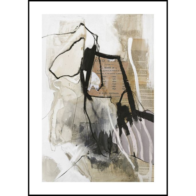 Trendhopper Posterboard Clipping Black Frame 30 x 40 cm