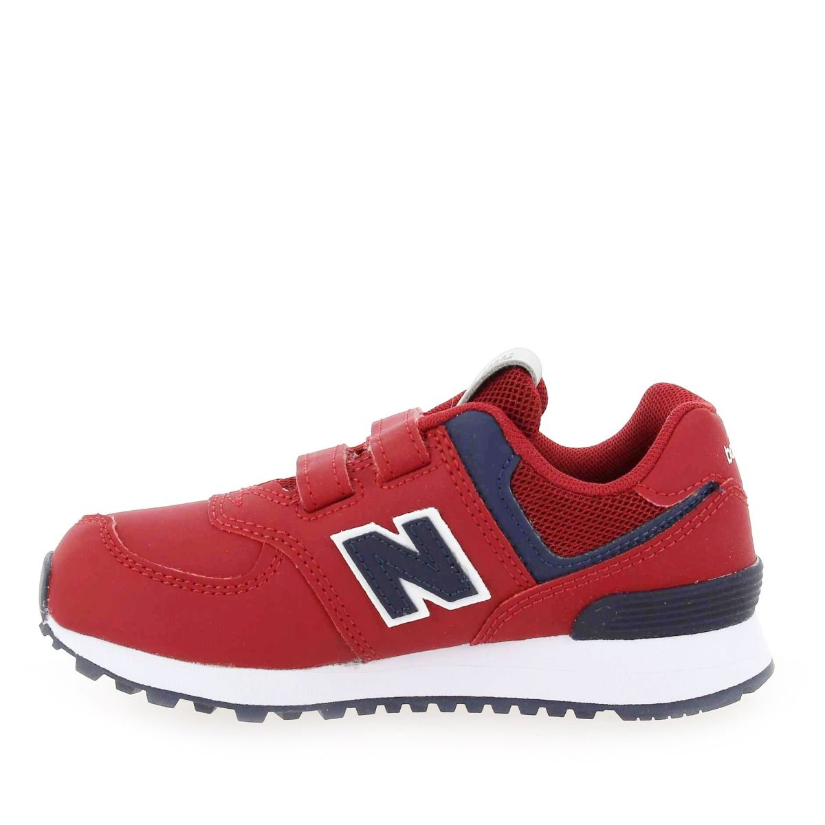 New Balance  PV574 VELCRO CLOSED VAMP - rouge marine